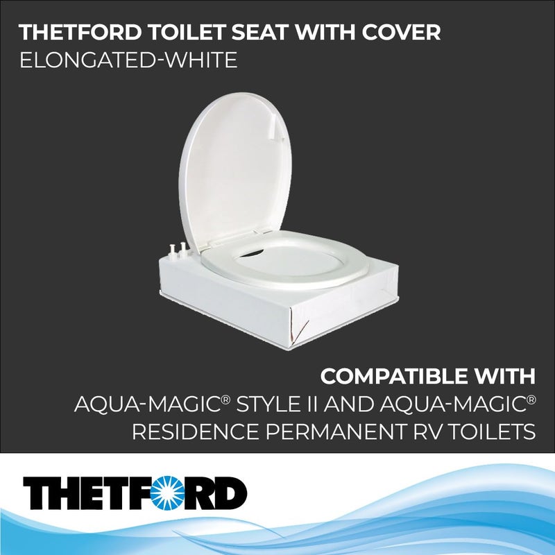 Thetford (42178 Seat/Cover Assembly , white - Image 2